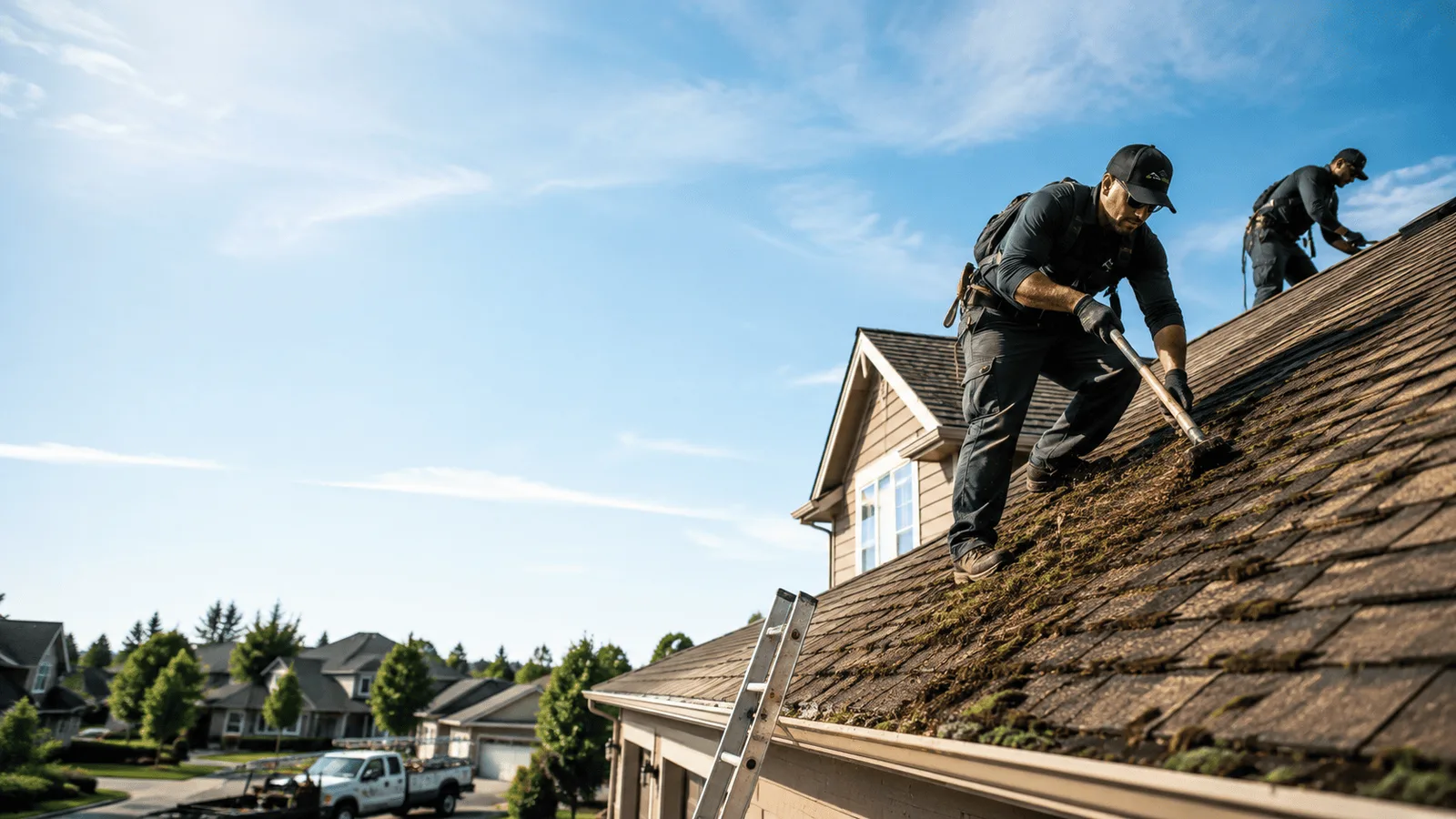 Roof Moss Removal in Wharton, TX near me